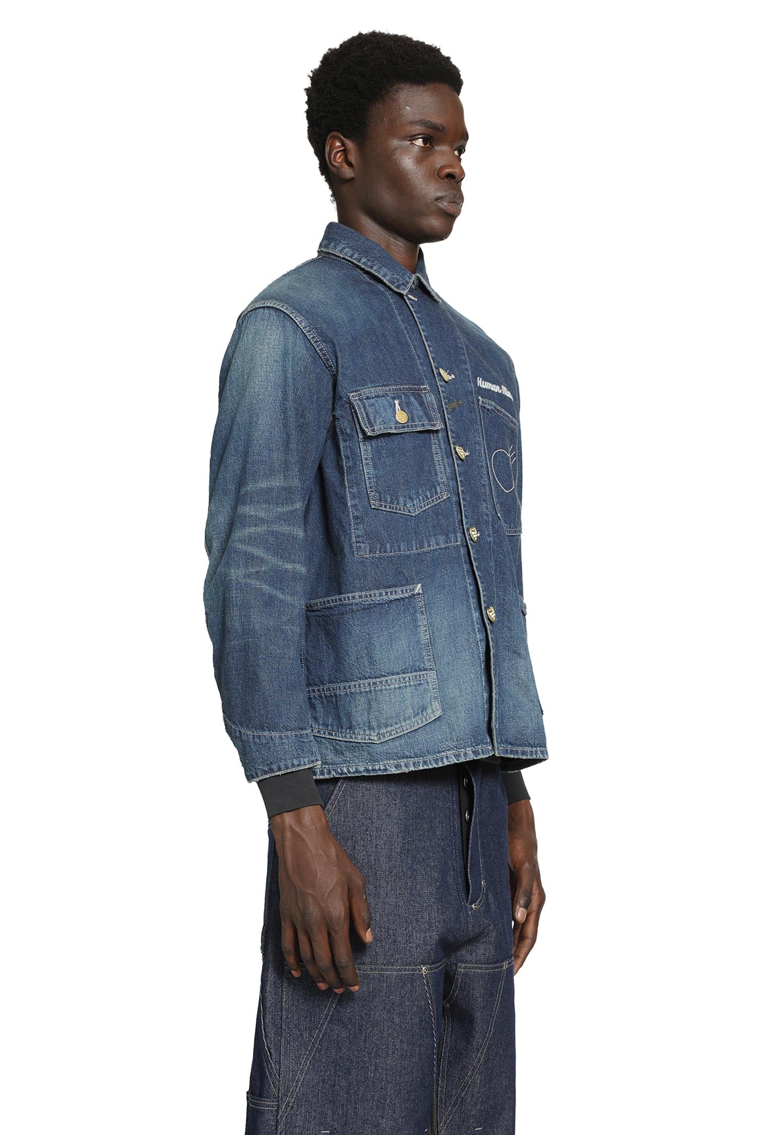 HUMAN MADE Denim Coverall Jacket man
