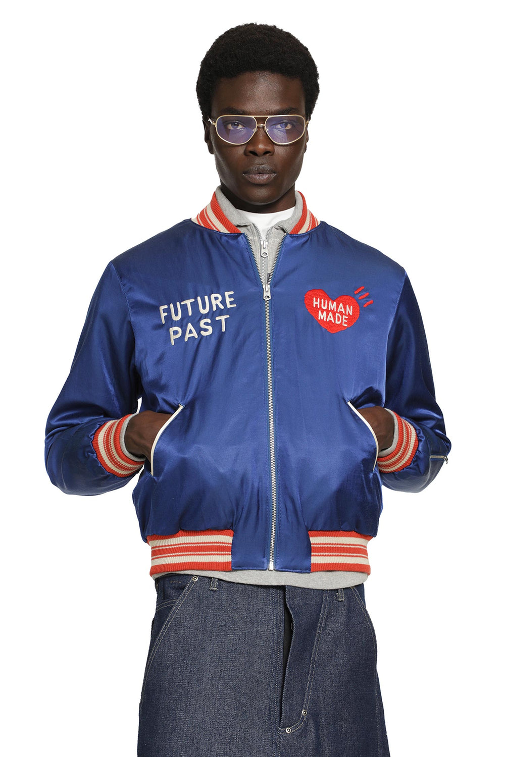 HUMAN MADE Satin Jacket man