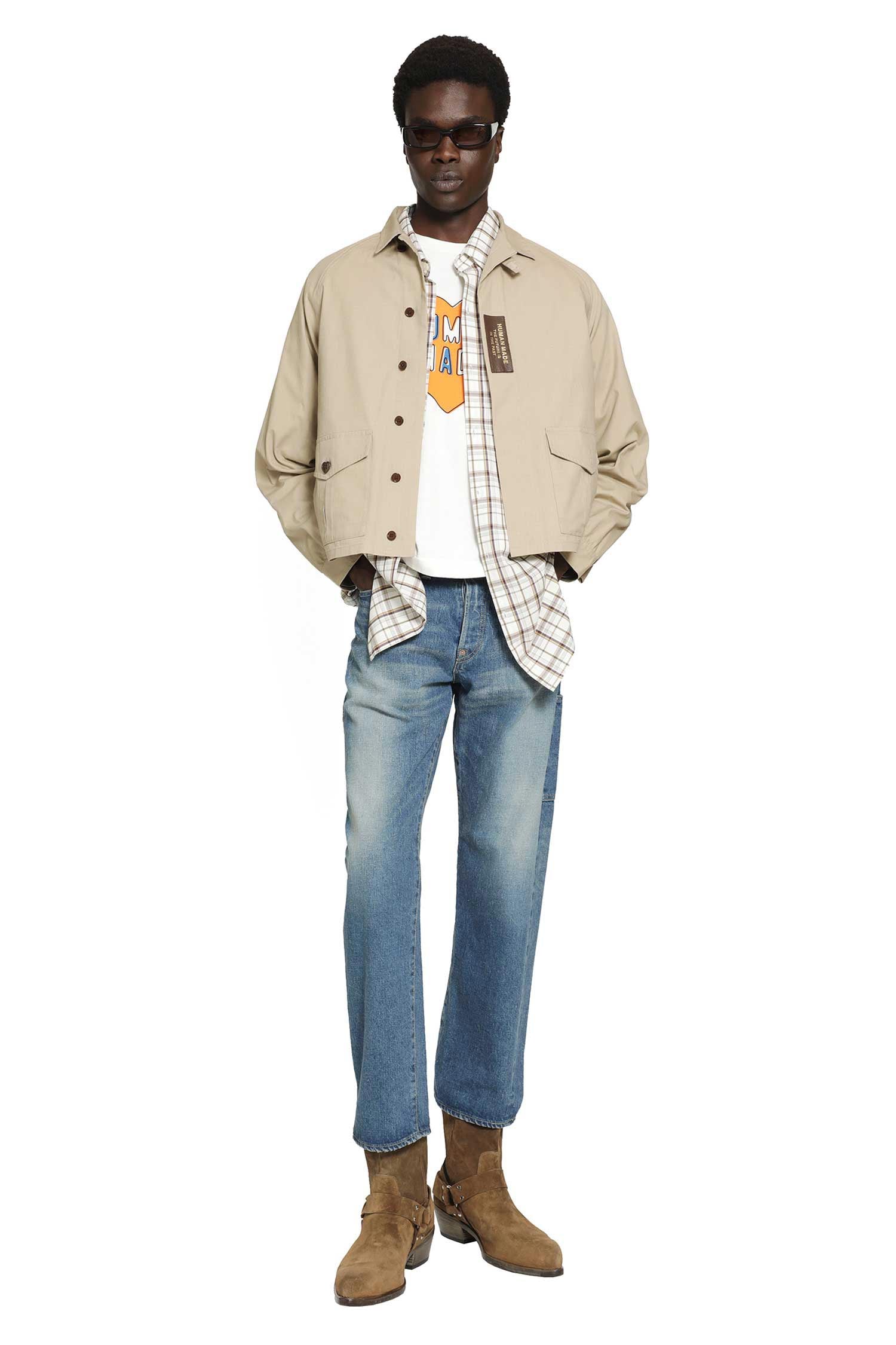 HUMAN MADE Straight Denim Pants Future man