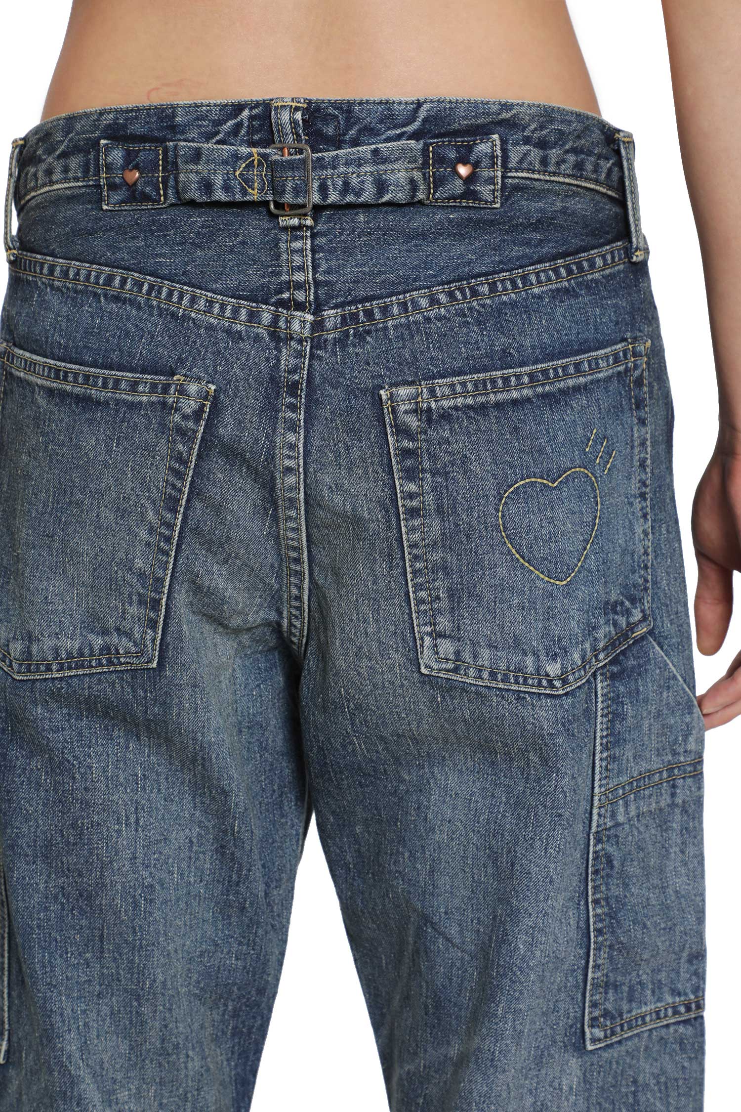 Straight Denim Pants