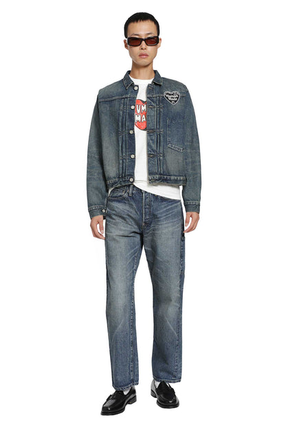 Straight Denim Pants