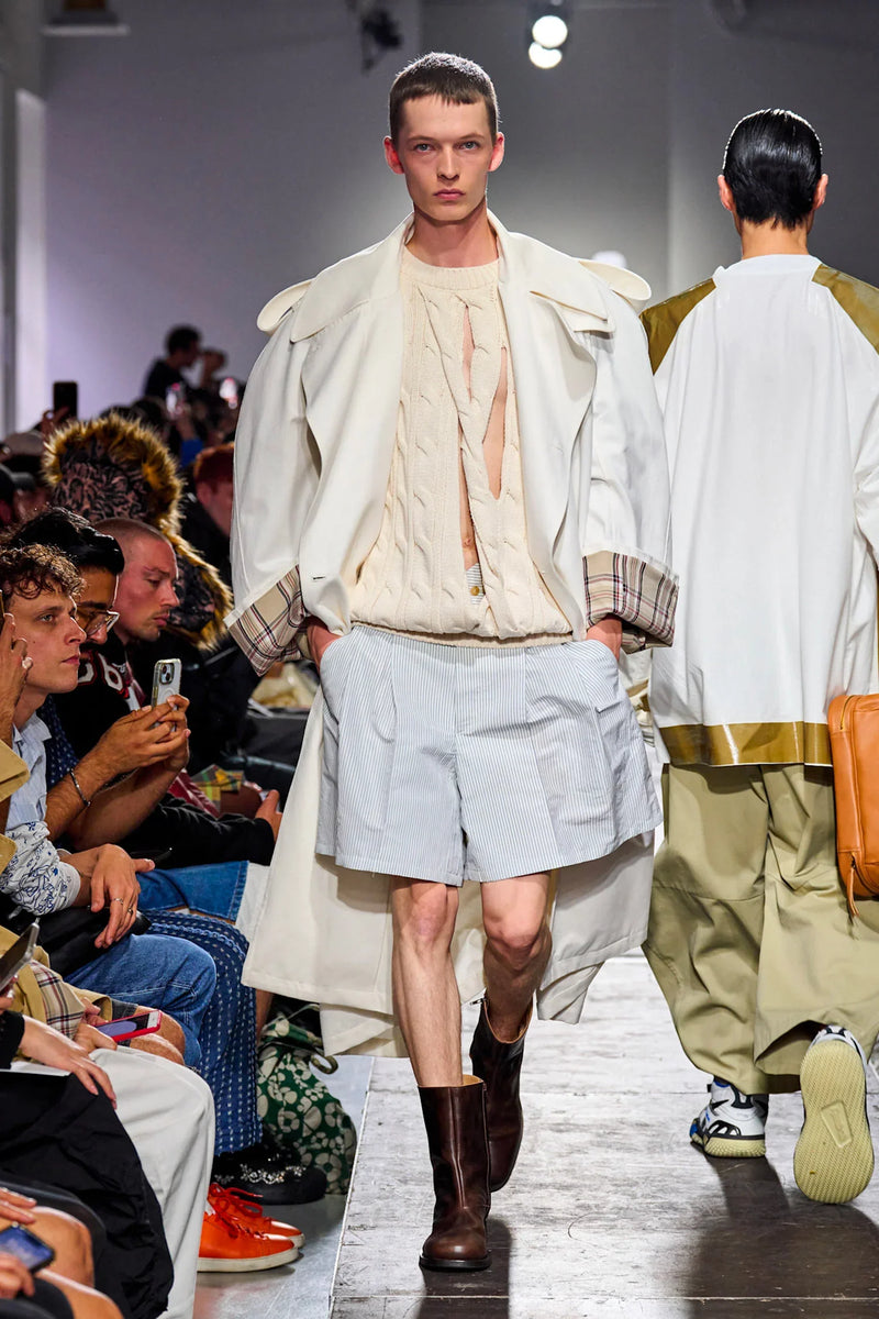 Cut-Out Cable Knit Gilet - Antonioli.eu