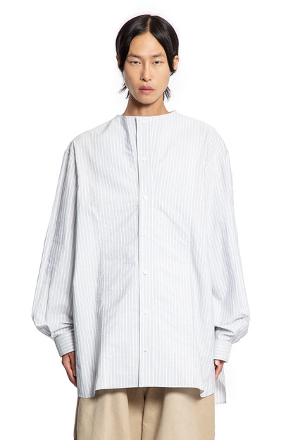 Oversized Pinstriped Shirt