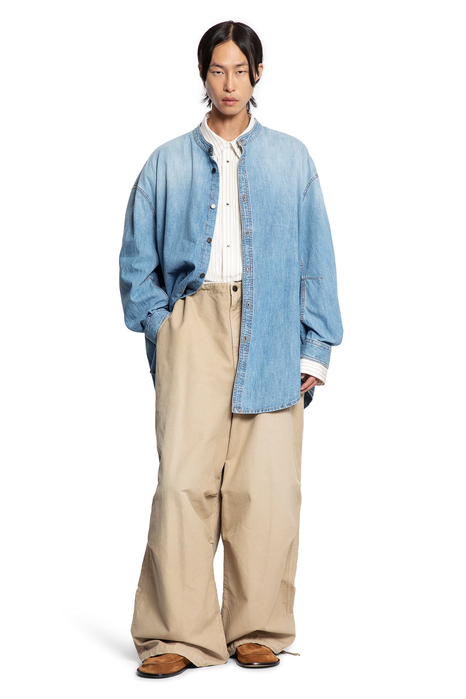 Oversized Denim Shirt