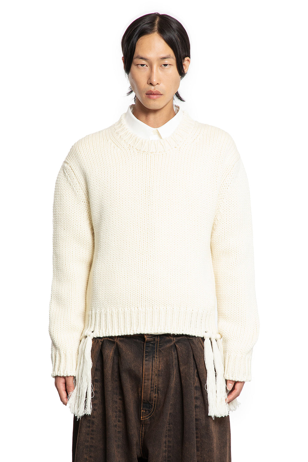 Sweater with Fringes