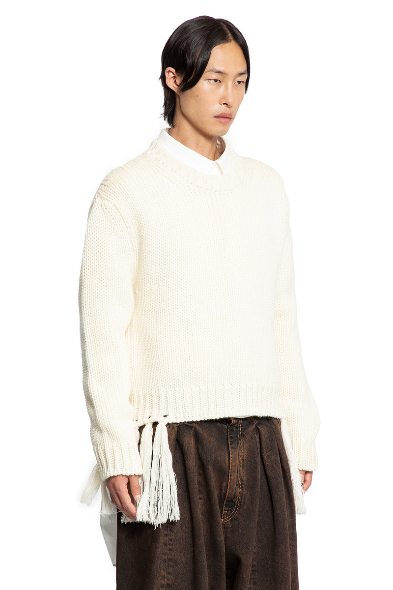 Sweater with Fringes - Antonioli.eu
