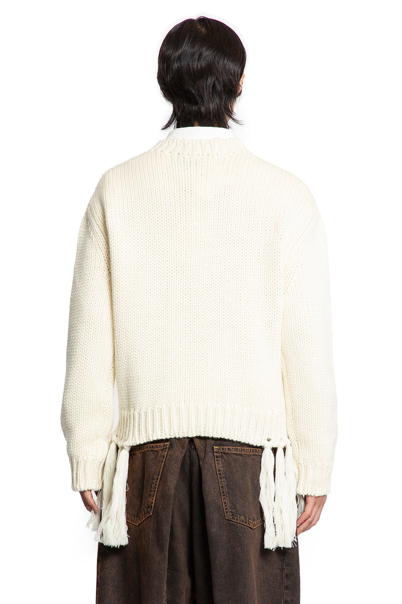 Sweater with Fringes - Antonioli.eu
