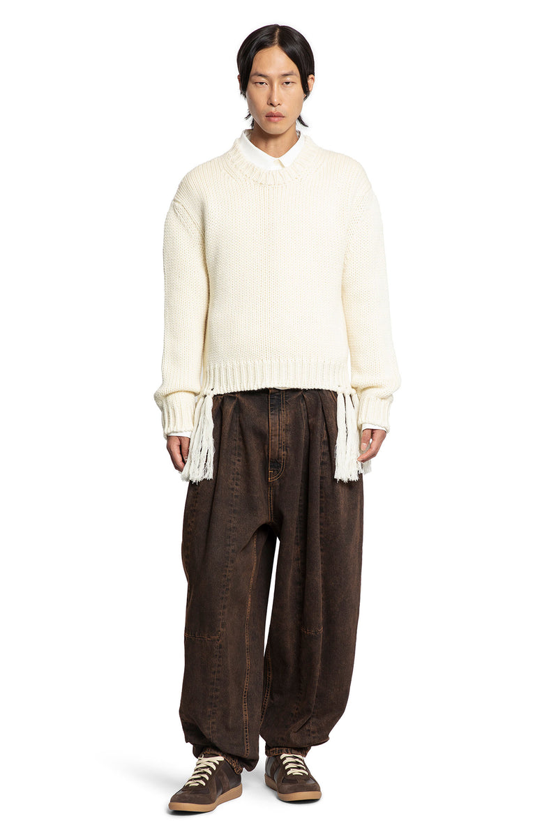 Sweater with Fringes - Antonioli.eu