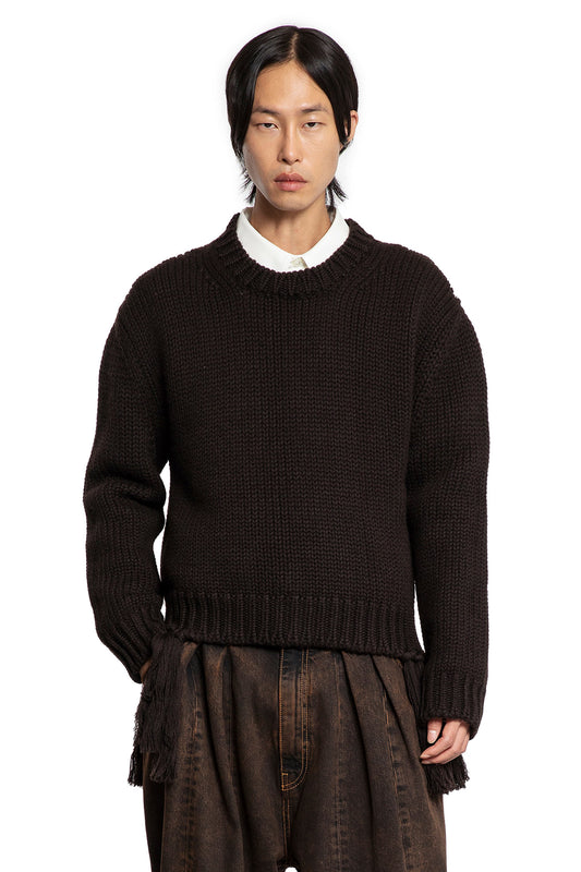 Sweater with Fringes - Antonioli.eu