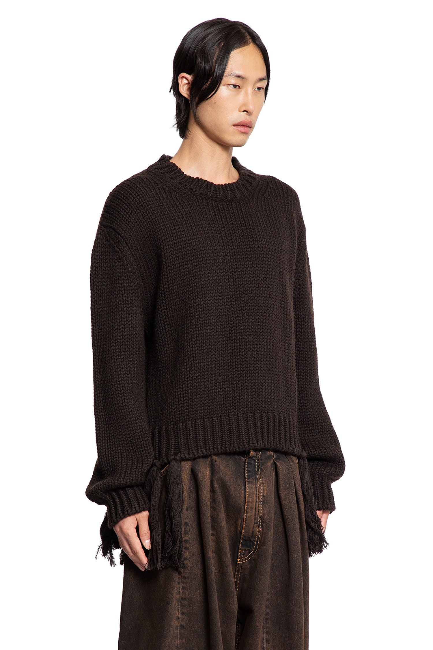 Sweater with Fringes