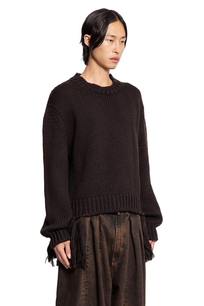 Sweater with Fringes - Antonioli.eu