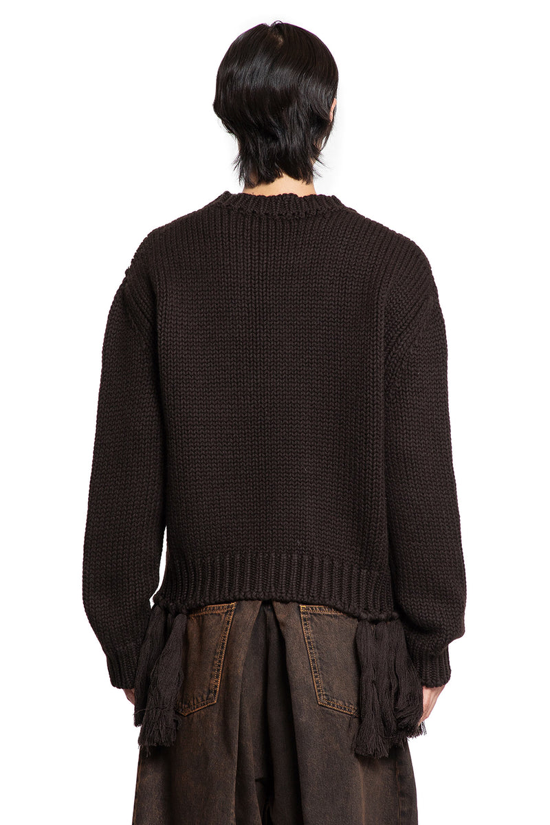 Sweater with Fringes - Antonioli.eu