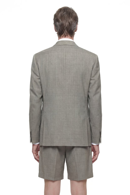 Double-Breasted Wool Blazer