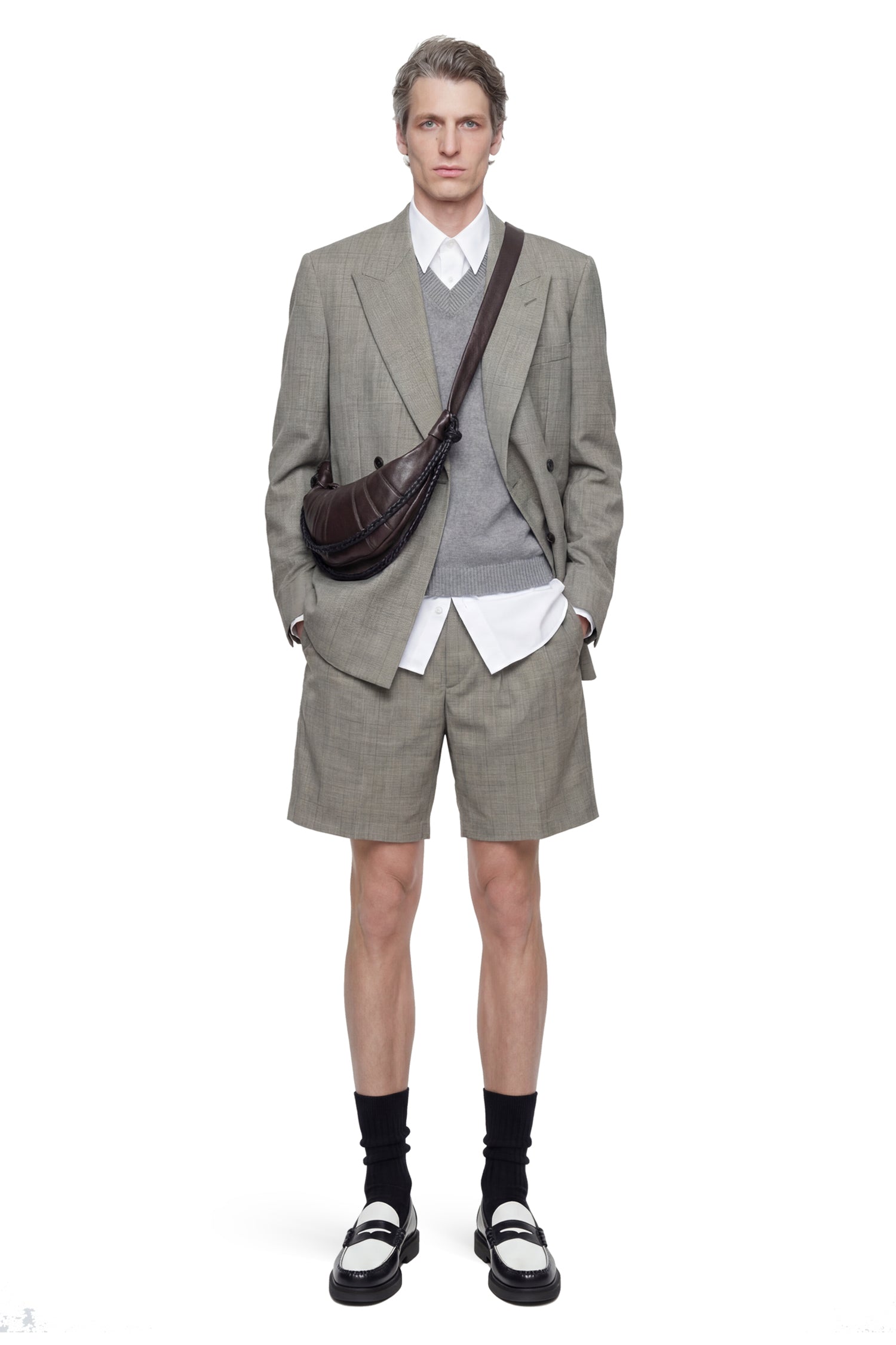 Double-Breasted Wool Blazer