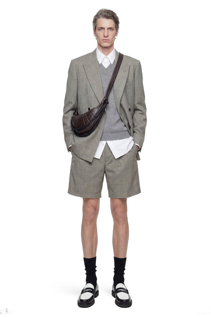 Double-Breasted Wool Blazer