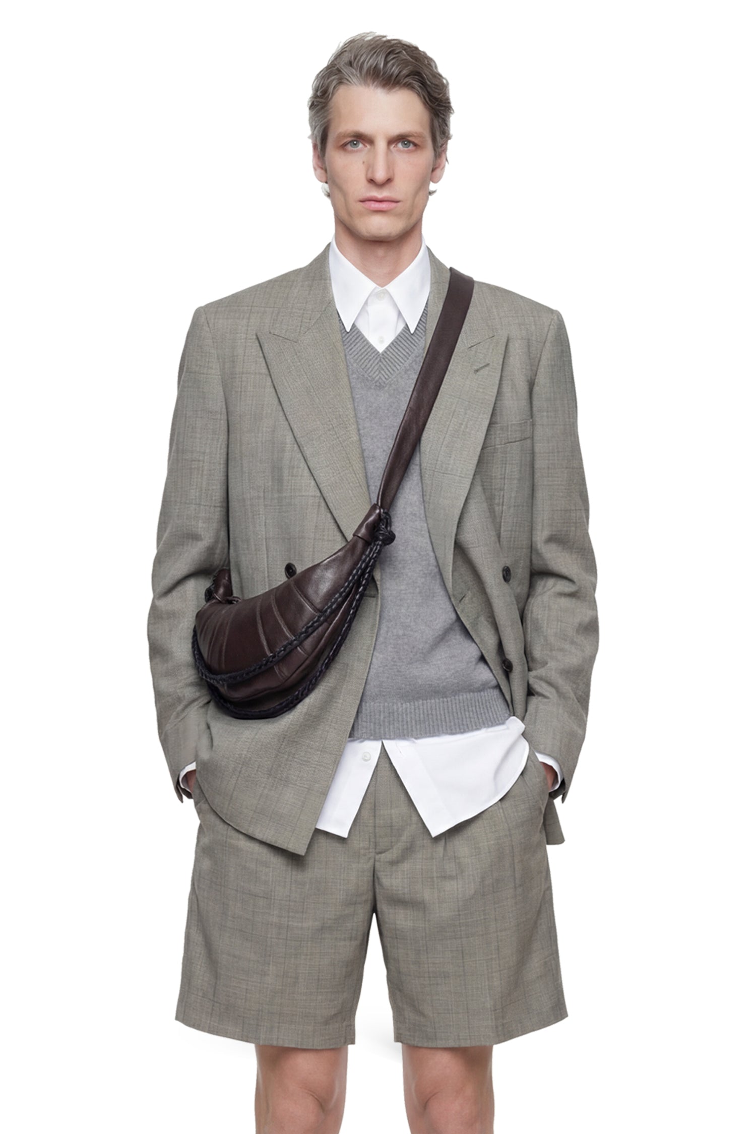 Double-Breasted Wool Blazer