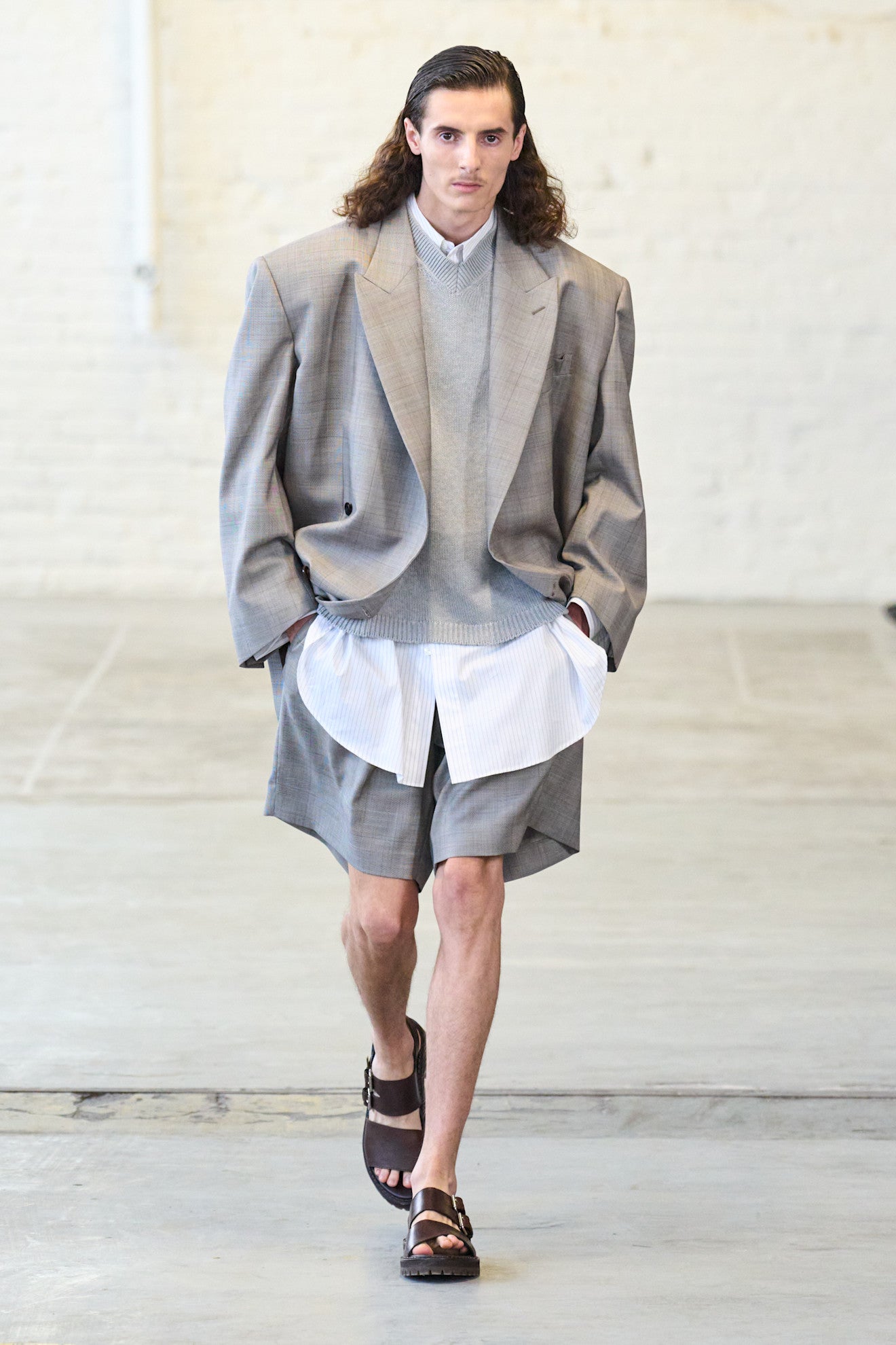 Double-Breasted Wool Blazer