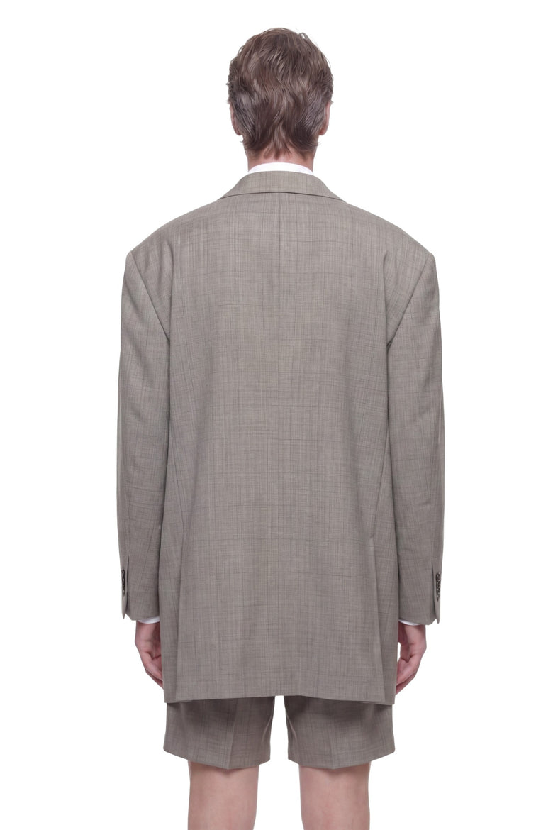 HED MAYNER Double-Breasted Wool Blazer man