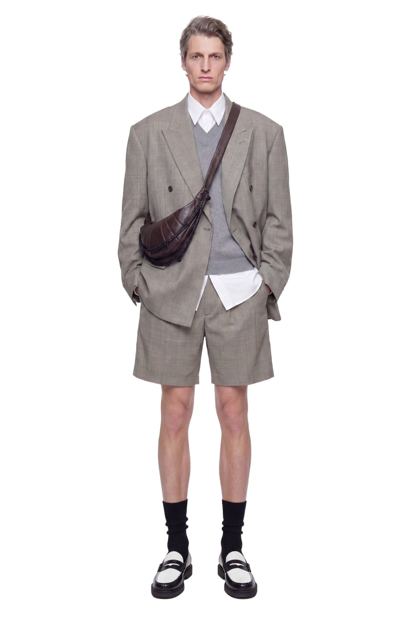 HED MAYNER Double-Breasted Wool Blazer man