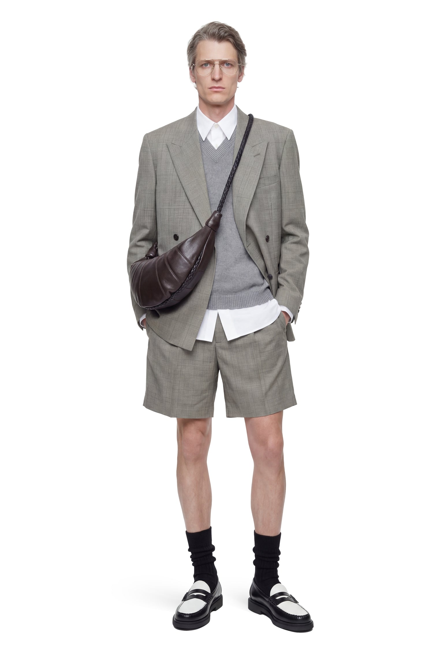 Tailored Wool Shorts