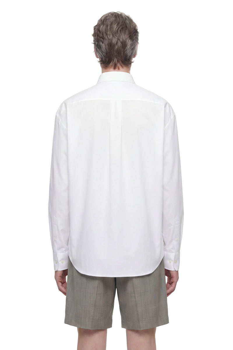 Cotton Poplin Long Sleeve Shirt