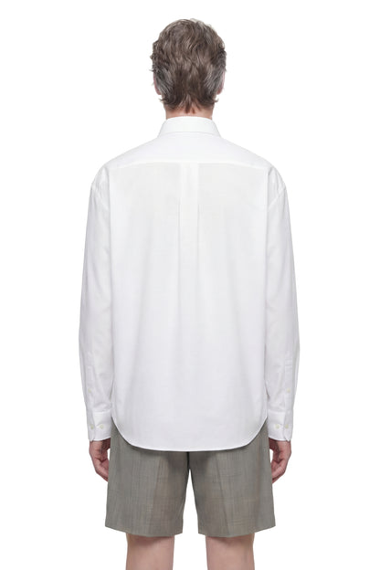 Cotton Poplin Long Sleeve Shirt
