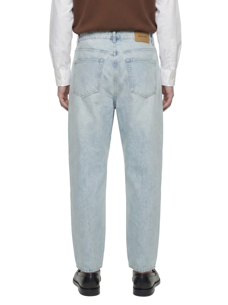 HED MAYNER Pleated Denim Pants man