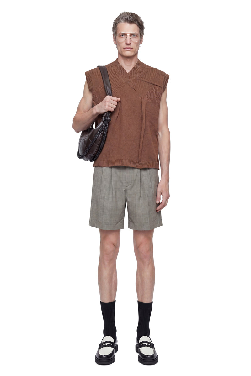 HED MAYNER V-Neck Logo Gilet man