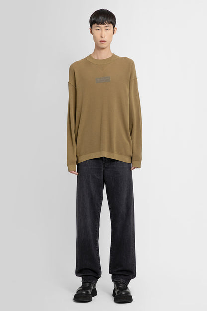 COMME DES GARCONS HOMME MAN BROWN KNITWEAR