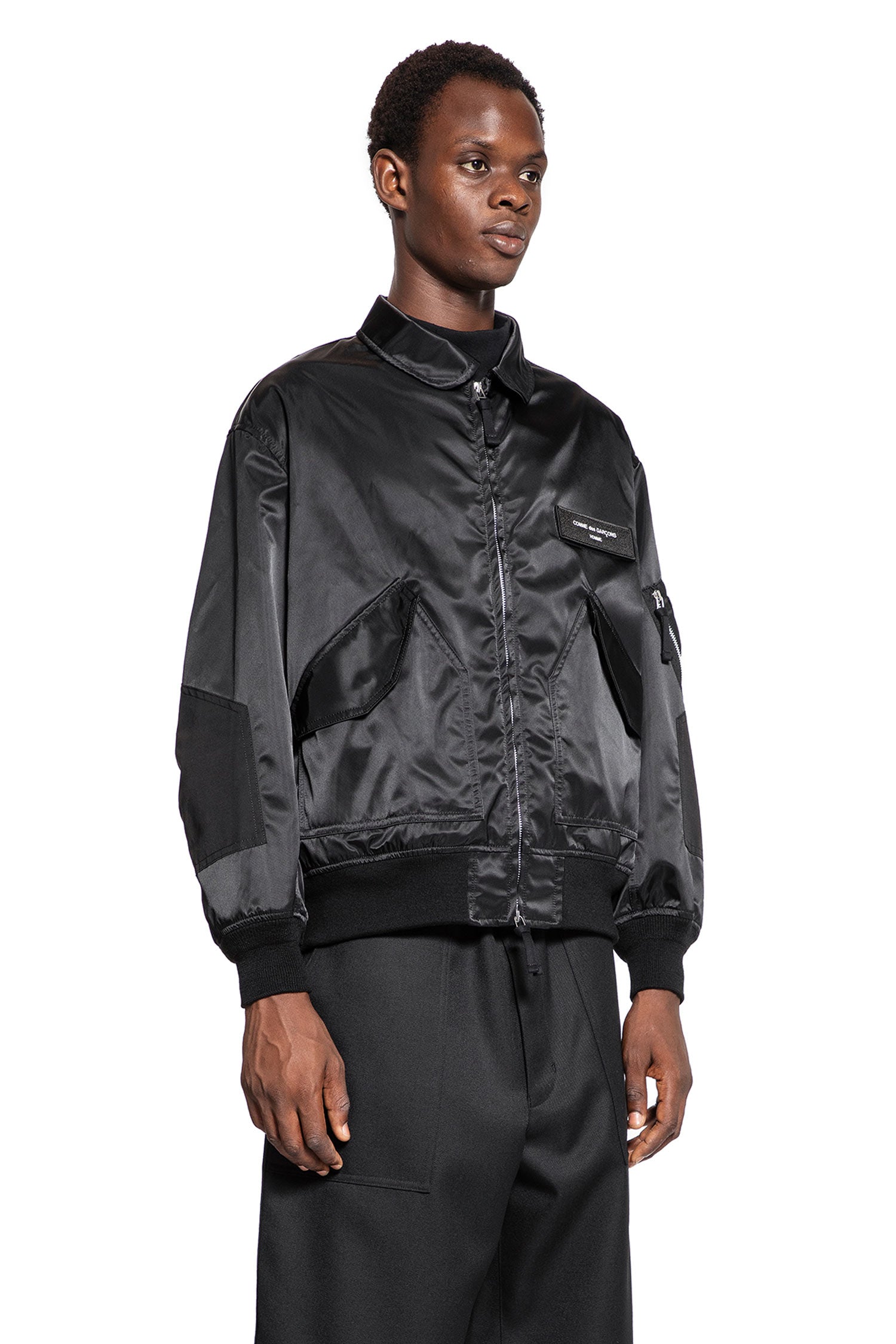 COMME DES GARCONS HOMME MAN BLACK JACKETS