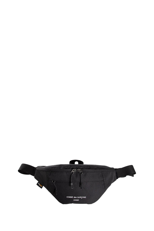 COMME DES GARCONS HOMME MAN BLACK FANNY PACKS