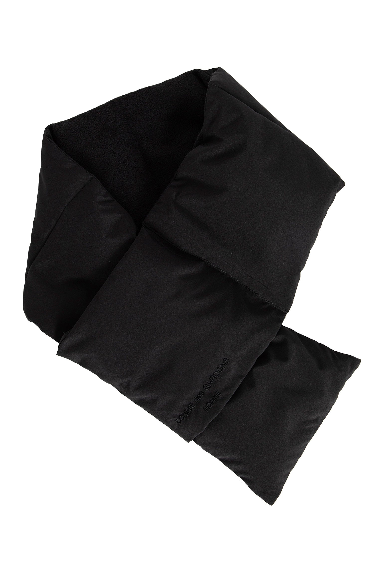 COMME DES GARCONS HOMME MAN BLACK SCARVES