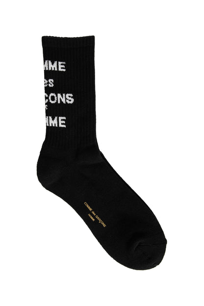 COMME DES GARCONS HOMME MAN BLACK SOCKS