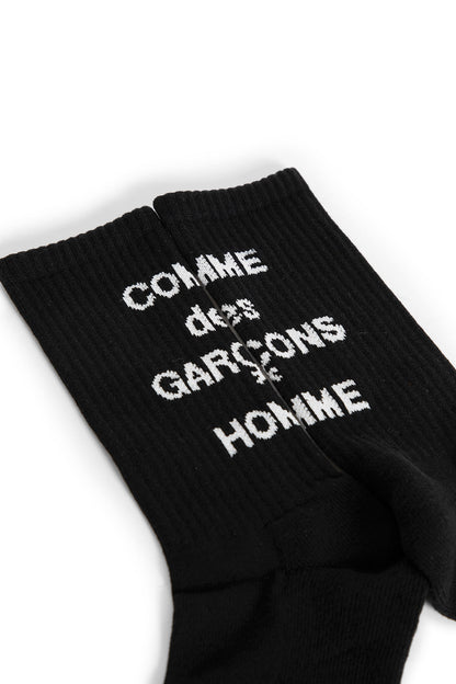 COMME DES GARCONS HOMME MAN BLACK SOCKS