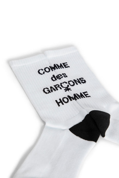 COMME DES GARCONS HOMME MAN WHITE SOCKS