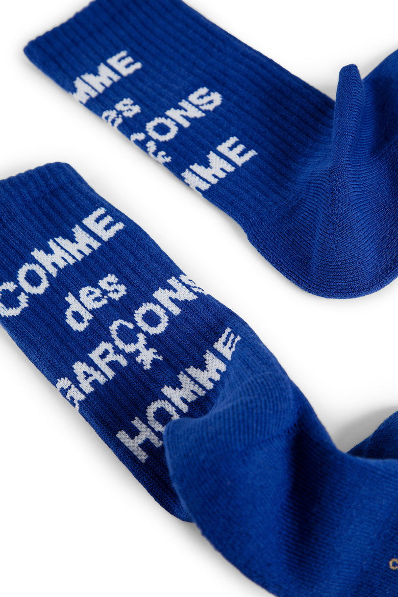 COMME DES GARCONS HOMME MAN BLUE SOCKS