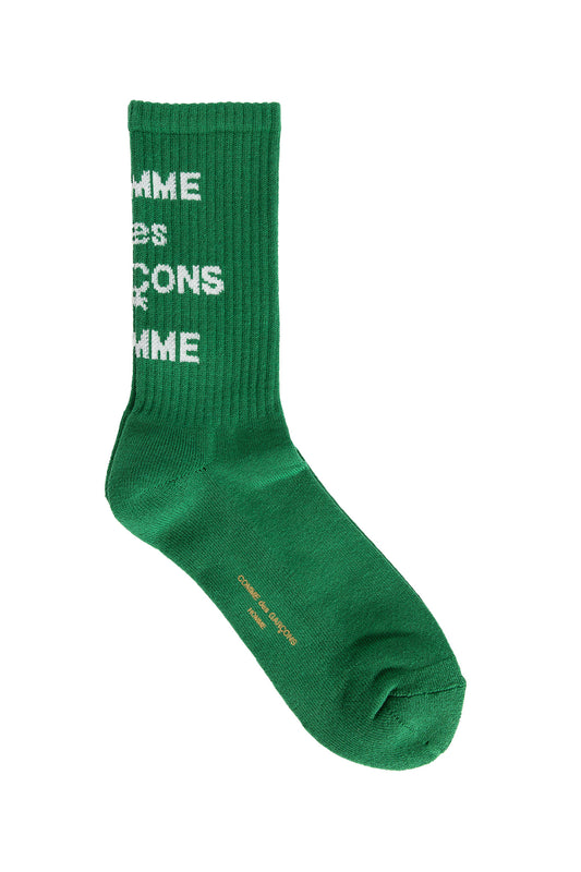 COMME DES GARCONS HOMME MAN GREEN SOCKS