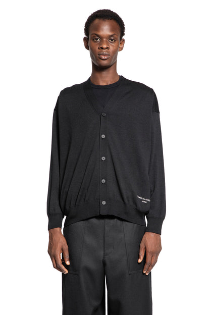 Antonioli COMME DES GARCONS HOMME MAN BLACK KNITWEAR