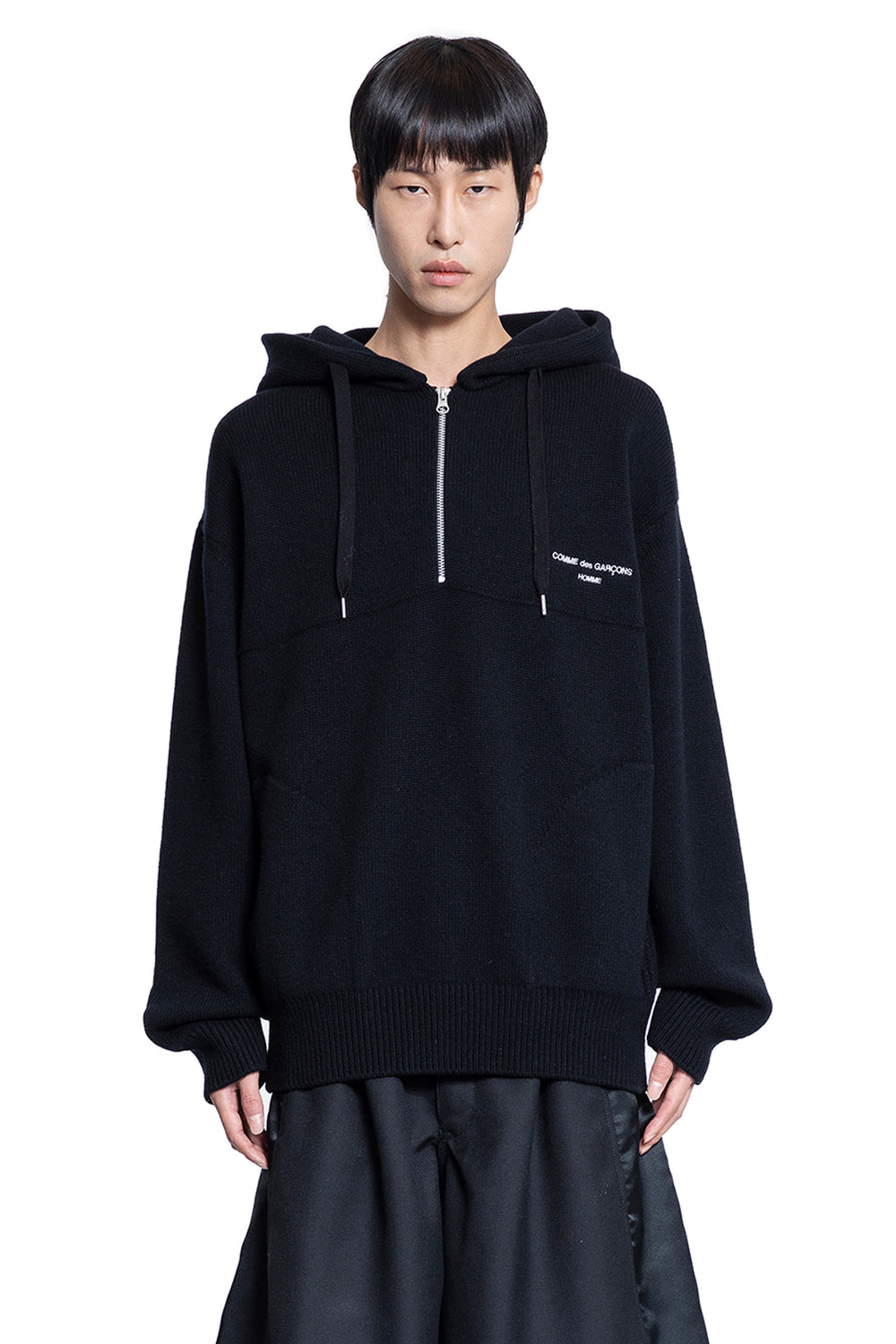 COMME DES GARCONS HOMME MAN BLACK SWEATSHIRTS