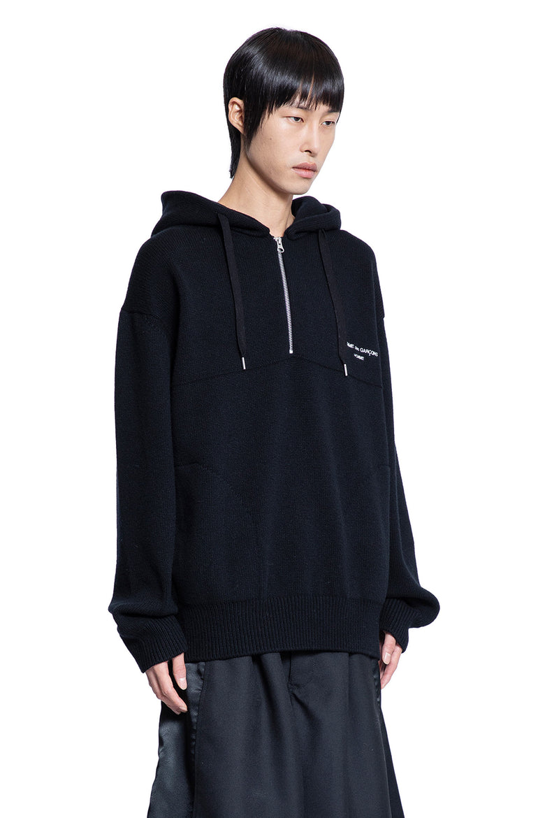 COMME DES GARCONS HOMME MAN BLACK SWEATSHIRTS