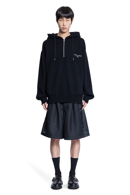 COMME DES GARCONS HOMME MAN BLACK SWEATSHIRTS