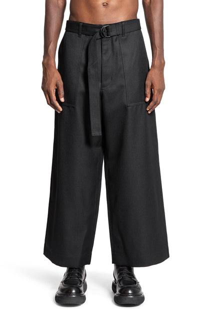 Antonioli COMME DES GARCONS HOMME MAN BLACK TROUSERS