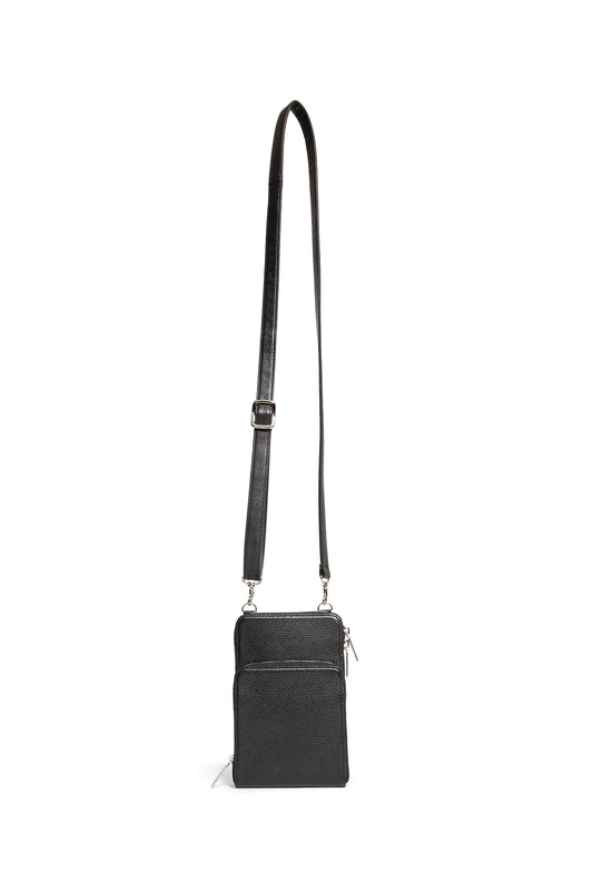 YOHJI YAMAMOTO MAN BLACK SHOULDER BAGS