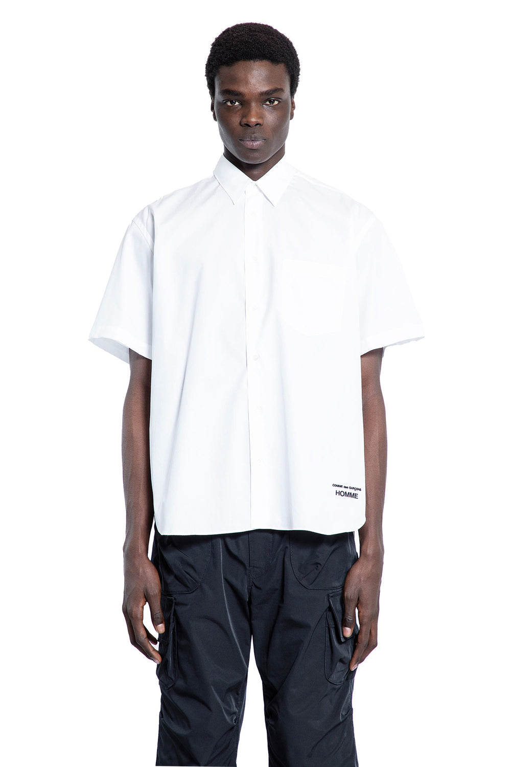 COMME DES GARCONS HOMME MAN WHITE SHIRTS