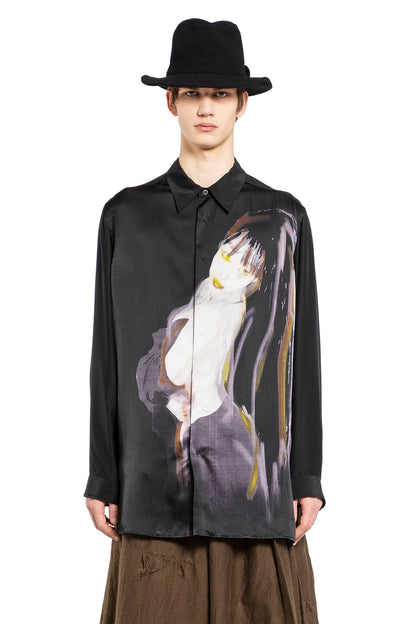 Antonioli YOHJI YAMAMOTO MAN BLACK SHIRTS