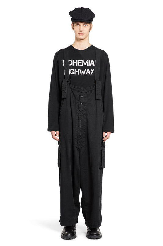 YOHJI YAMAMOTO MAN BLACK DRESSES & JUMPSUITS