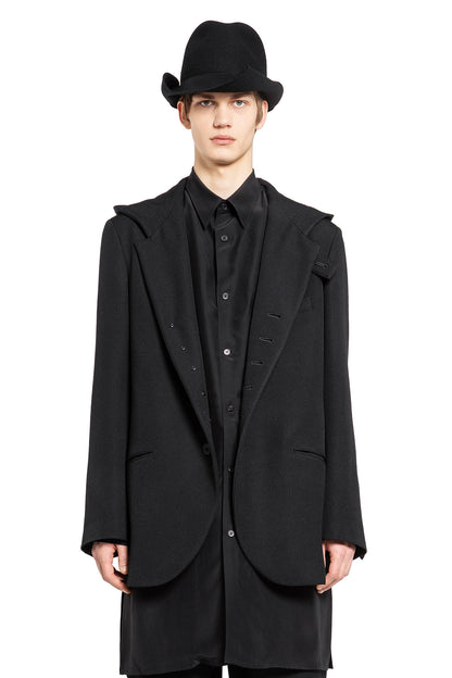 YOHJI YAMAMOTO MAN BLACK BLAZERS