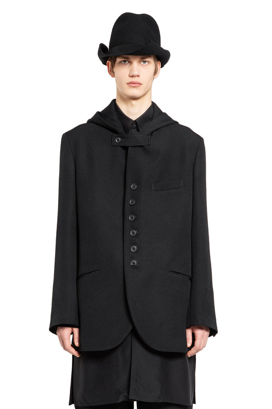 YOHJI YAMAMOTO MAN BLACK BLAZERS