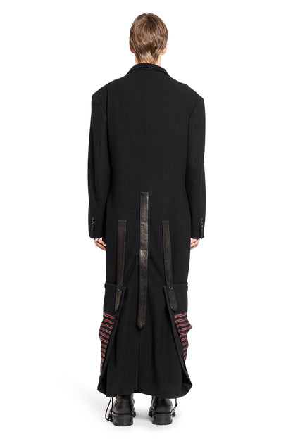 YOHJI YAMAMOTO MAN BLACK COATS