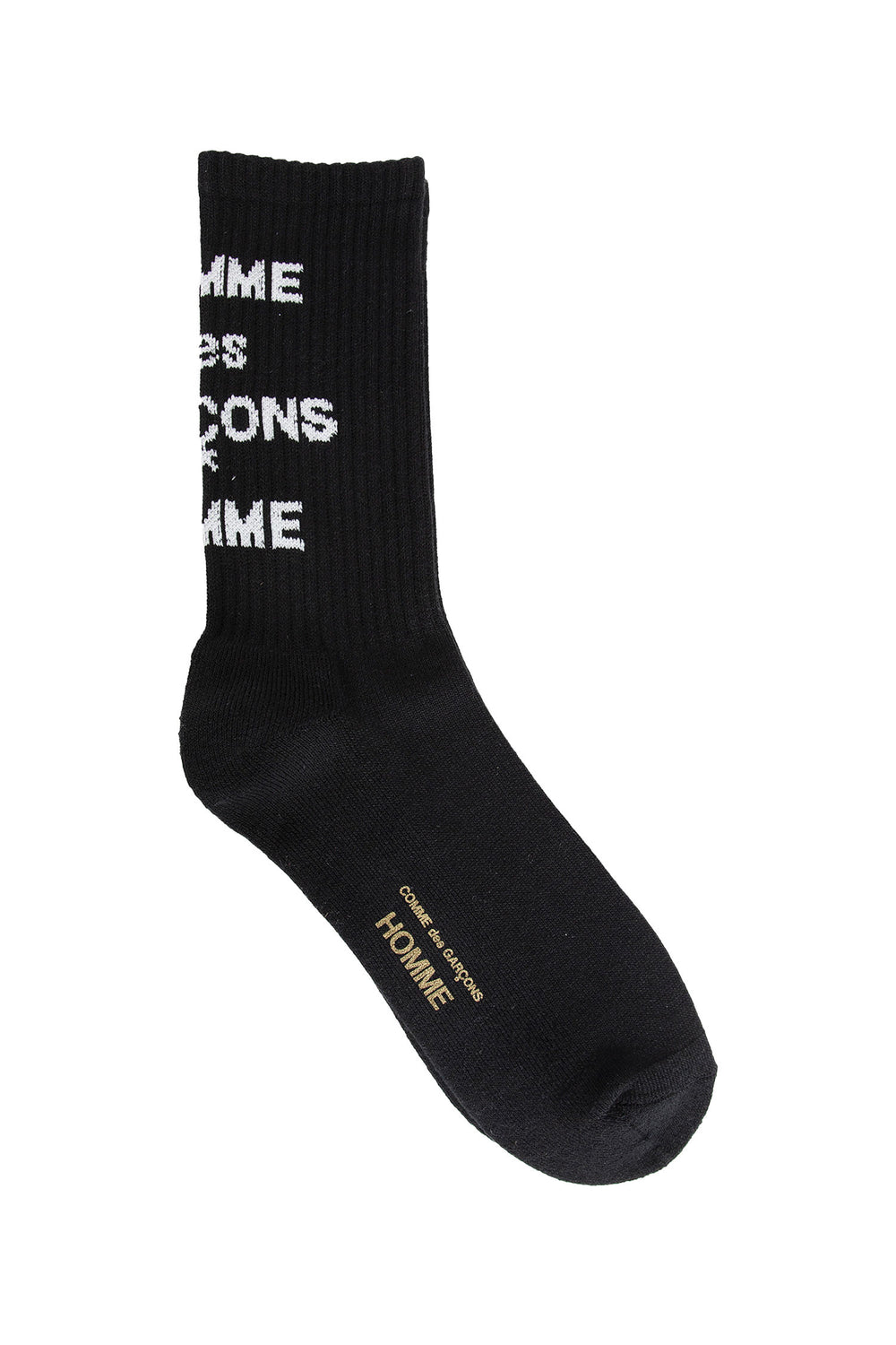 COMME DES GARCONS HOMME MAN BLACK SOCKS